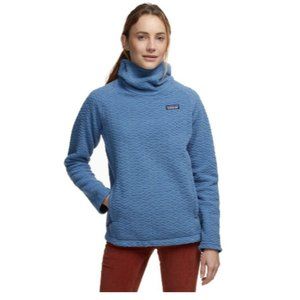 Patagonia Diamond Capra Fleece Hoody Blue Medium